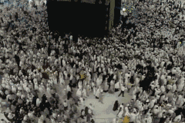 Kaba in Hajj Time